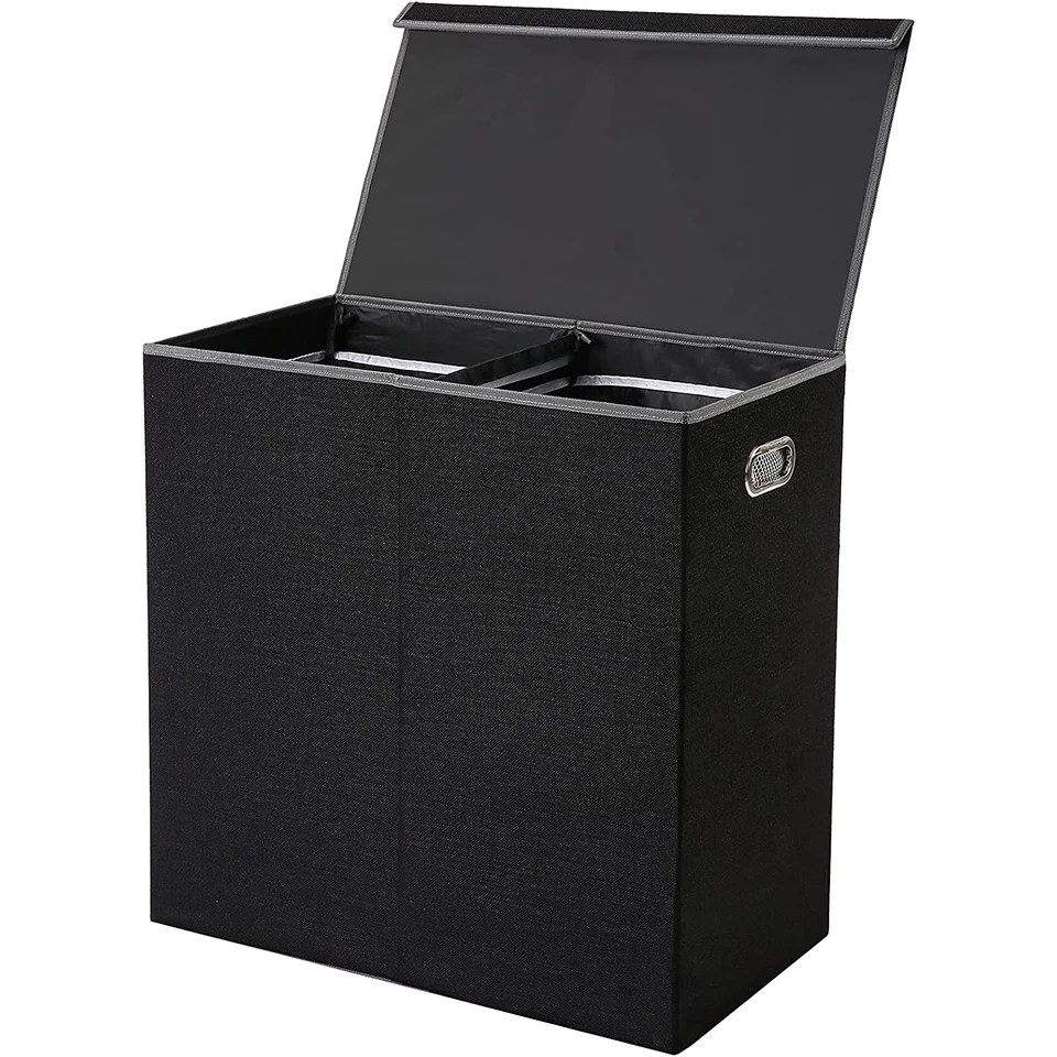 Cubo de almacenamiento de tela plegable