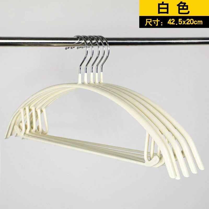 Percha semicircular para ropa sumergida con protecci&oacute;n para hombros