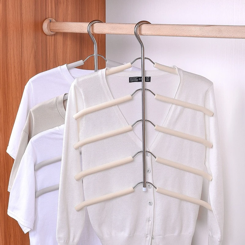 Percha de ropa multifuncional