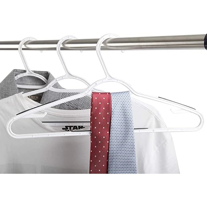 Percha antideslizante para pantalones con cuello de ganso