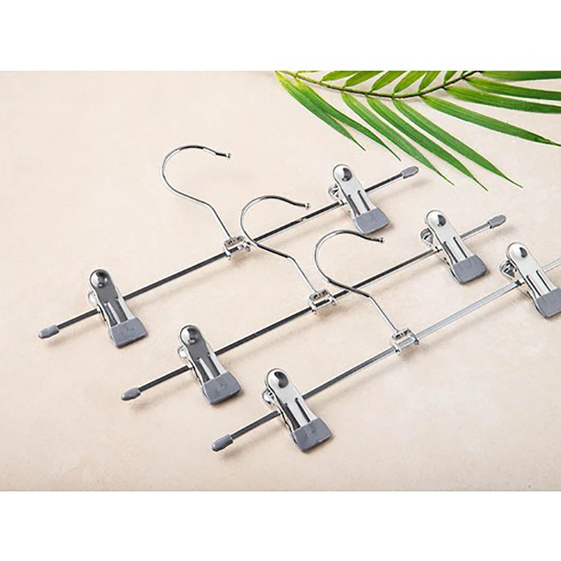 Percha para pantalones de metal antideslizante