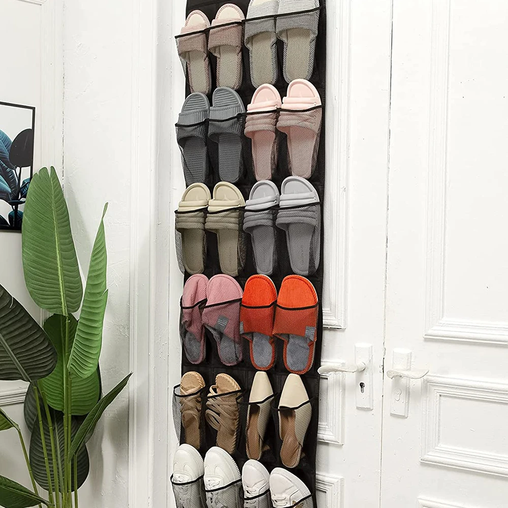 Organizador de zapatos para colocar sobre la puerta