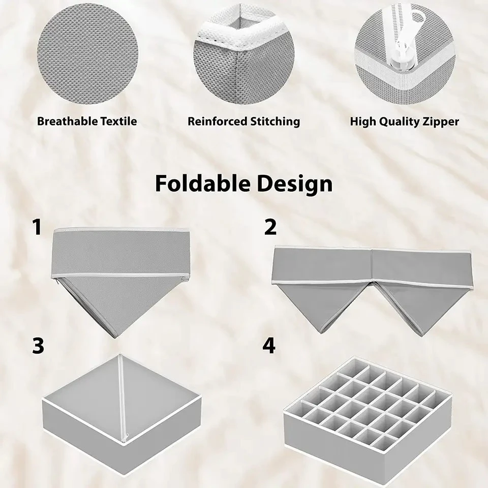 Caja de almacenamiento de ropa &iacute;ntima