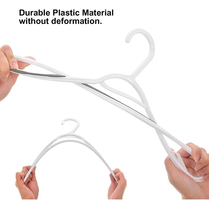 Percha antideslizante para pantalones con cuello de ganso
