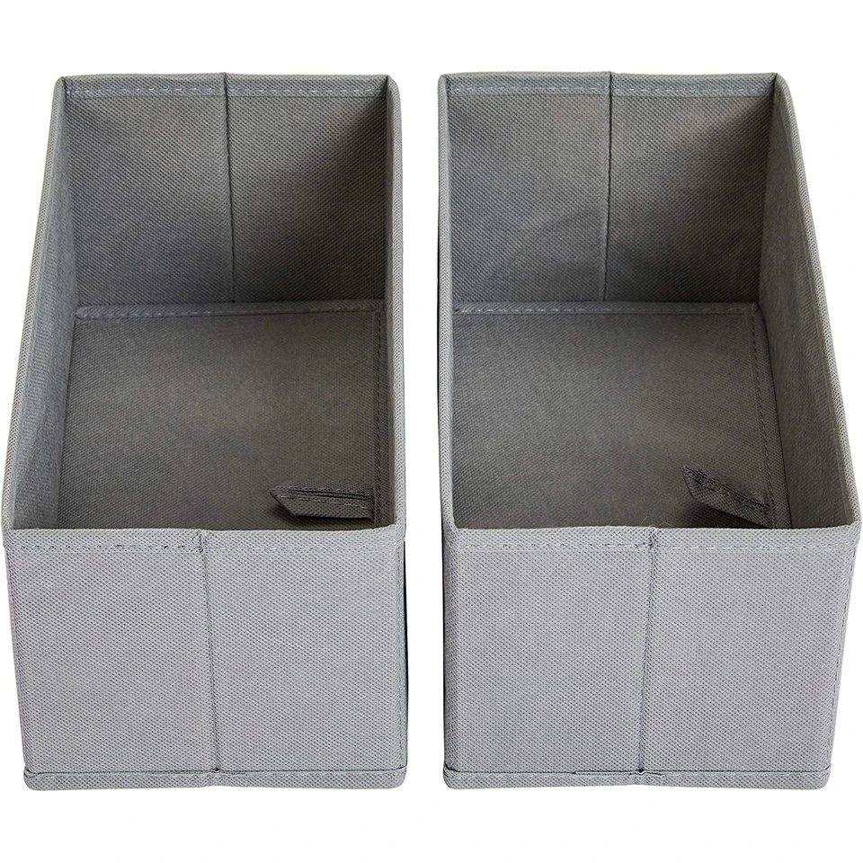 Juego de cajas de almacenamiento de ropa interior de 6 piezas