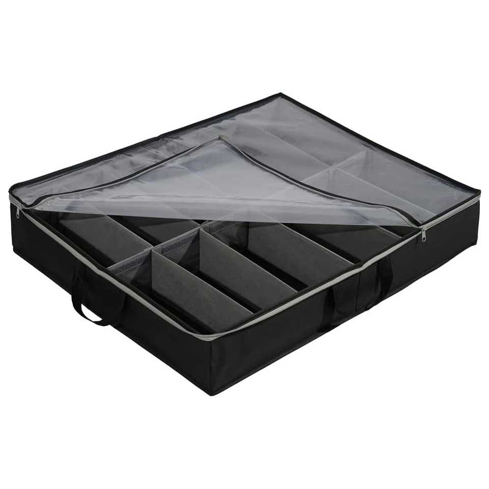 Caja de almacenamiento de zapatos de 12 rejillas