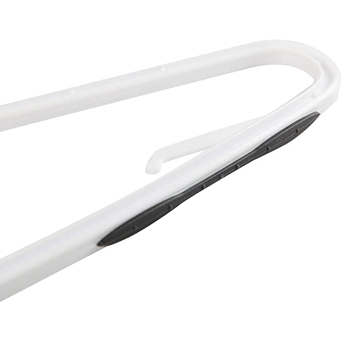 Percha antideslizante para pantalones con cuello de ganso
