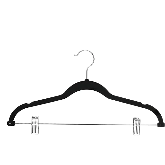 Perchas para trajes flocadas