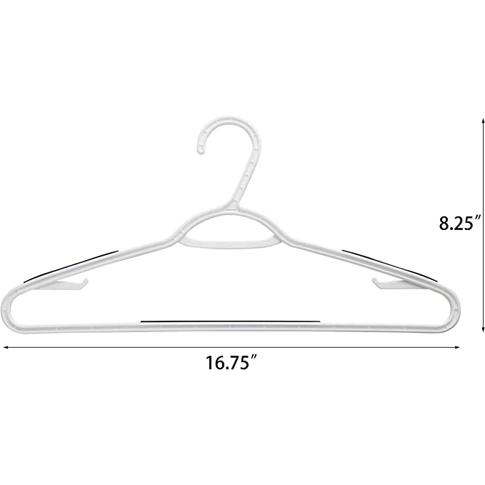 Percha antideslizante para pantalones con cuello de ganso