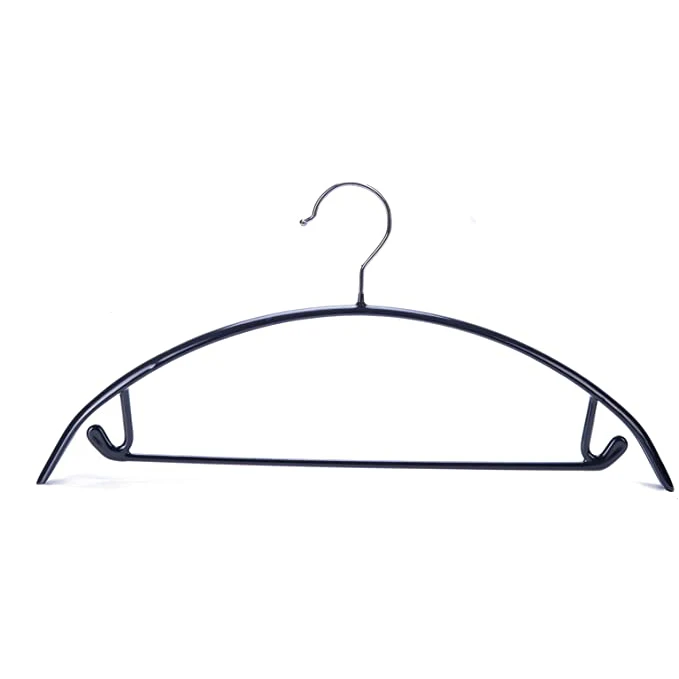 Percha semicircular para ropa sumergida con protecci&oacute;n para hombros