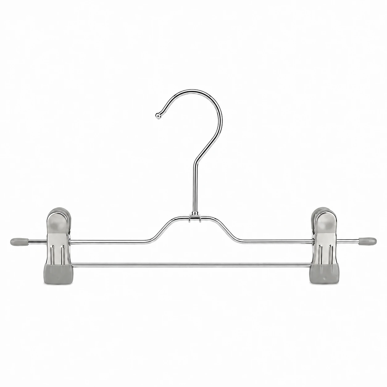 Percha para pantalones con clip telesc&oacute;pico de metal
