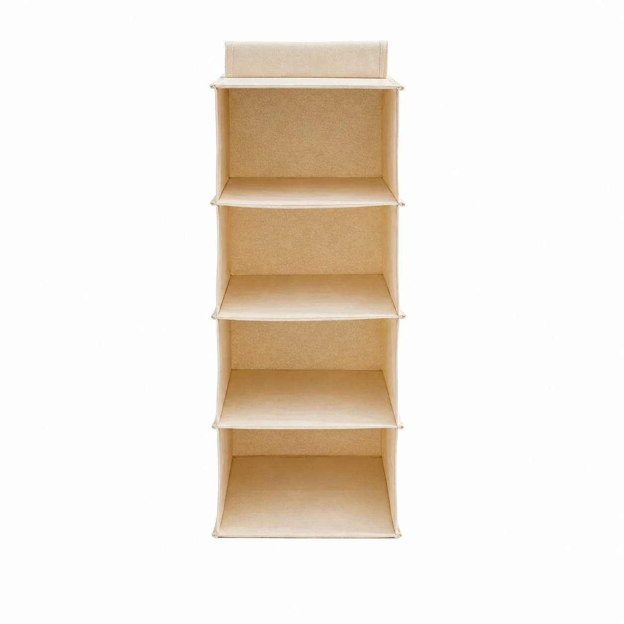 Organizador de almacenamiento colgante de tela 3D de 4 niveles