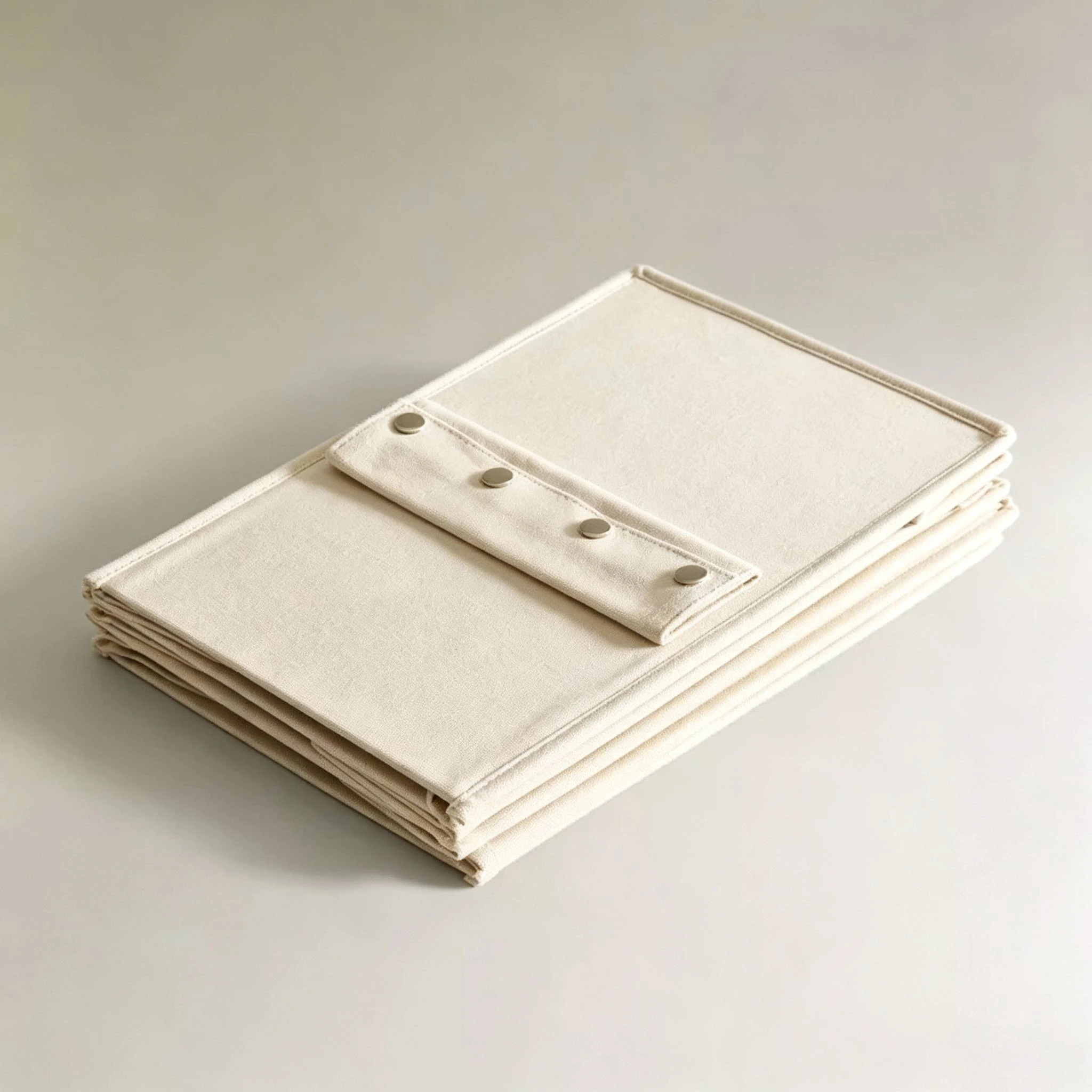Organizador de almacenamiento colgante de tela 3D de 4 niveles